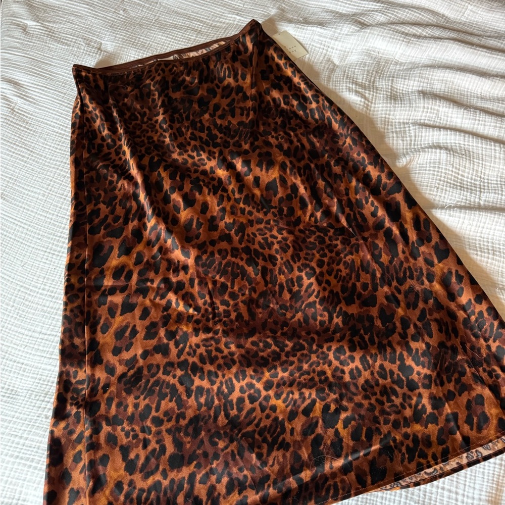 Target Leopard Print Skirt Size XL